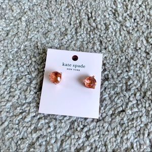 Kate Spade Earrings - Light Peach